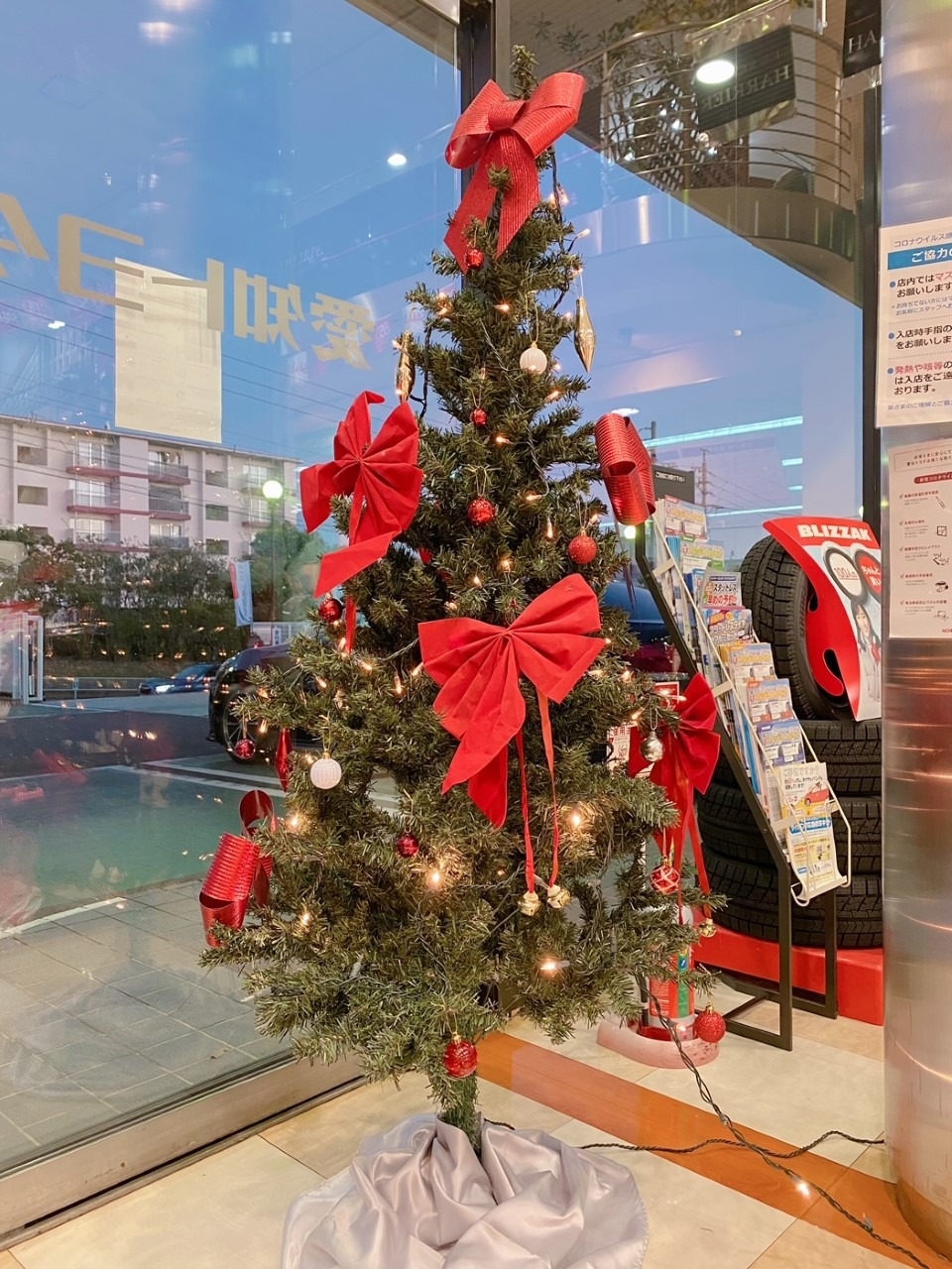 店内がクリスマス仕様になりました