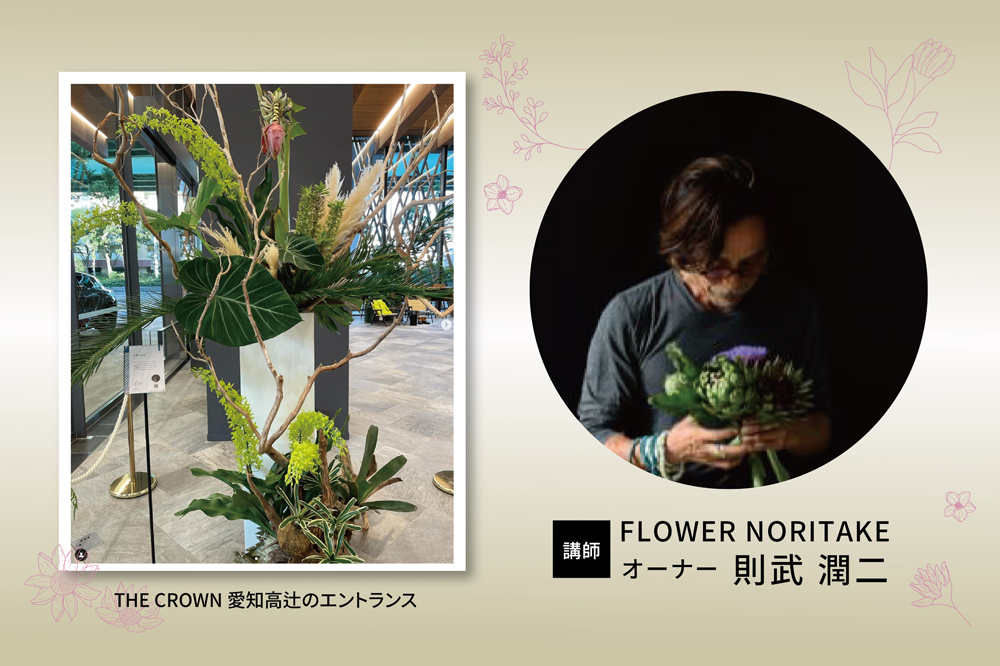 THE-FLOWERバナーノリタケさん